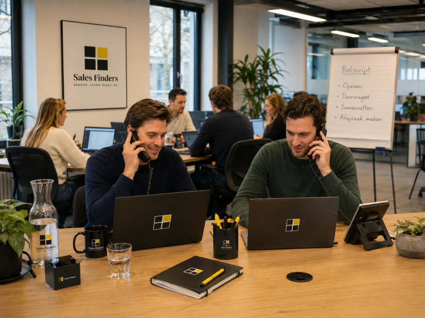 Whitespace-analyse: vind wat je klant bij een ander koopt Team belt bestaande klanten over uitbreidingskansen, bij het artikel Whitespace-analyse: vind wat je klant bij een ander koopt